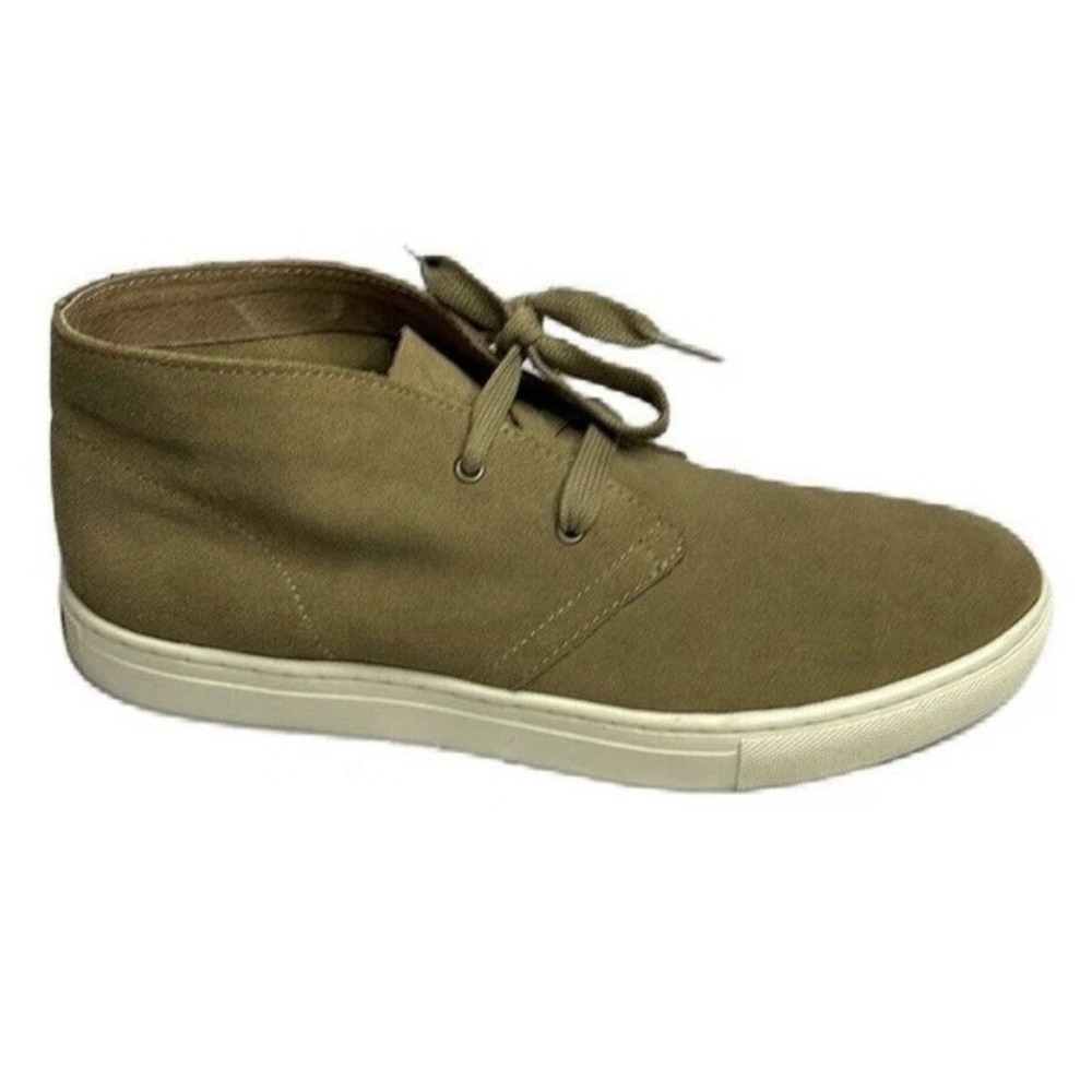 POLO RALPH LAUREN Suede Chukka Sneaker Boots Mens 12D Tan Khaki Beige Leather PR